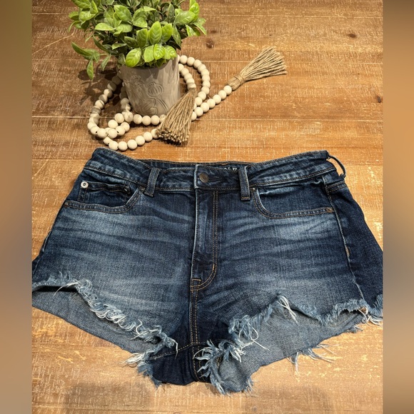 American Eagle Vintage Hi-Rise Festival Jean Shorts - Picture 2 of 9